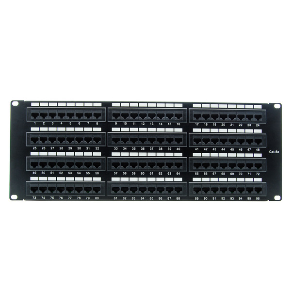 Bestlink Netware CAT5e 110 Type Patch Panel 96-Port 4U Rackmount 102199